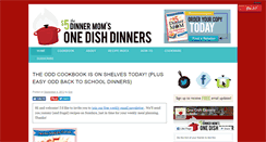 Desktop Screenshot of onedishdinners.com